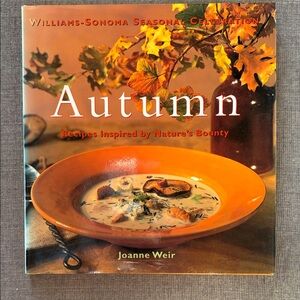 Vtg Williams Sonoma Nature's Bounty AUTUMN Hardcover Cookbook Color Photos